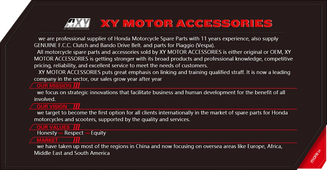 Genuine 150cc Motorcycle Parts Motorcycle Piston for Honda Cbf150