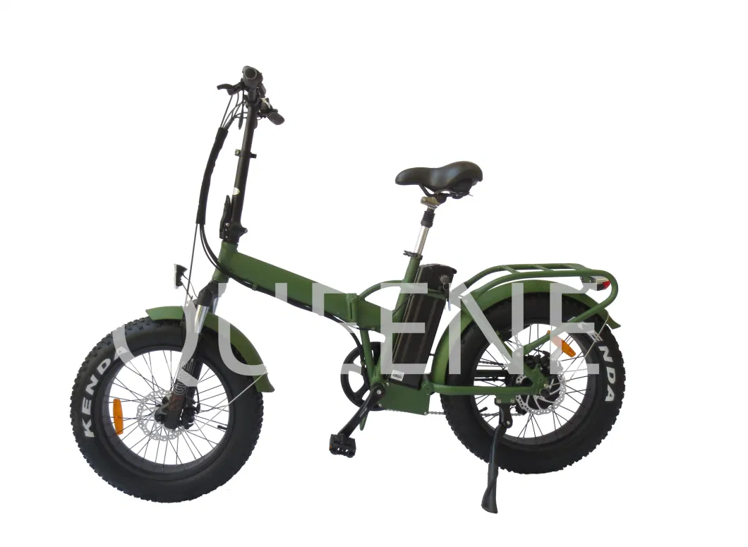 Queene Adjustable Fat Tire Electric Bike Ebike Folding Electric Bicycle