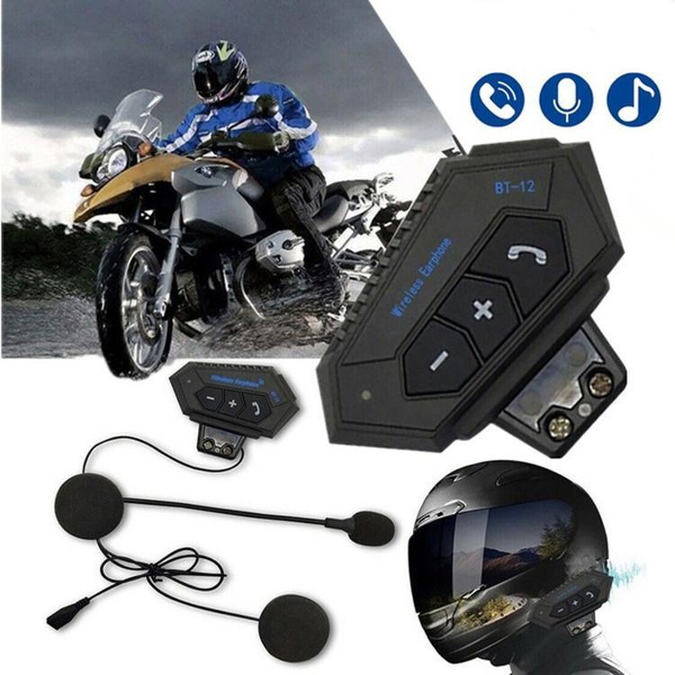 Cheaper Halmet Headset Waterproof Handsfree Motorcycle Intercom Helmet Headset