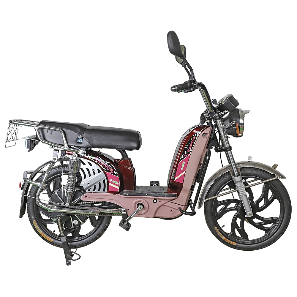 2023 Review Mirror 17inch 60V 500watt Electric Bike with Pedal for Adult