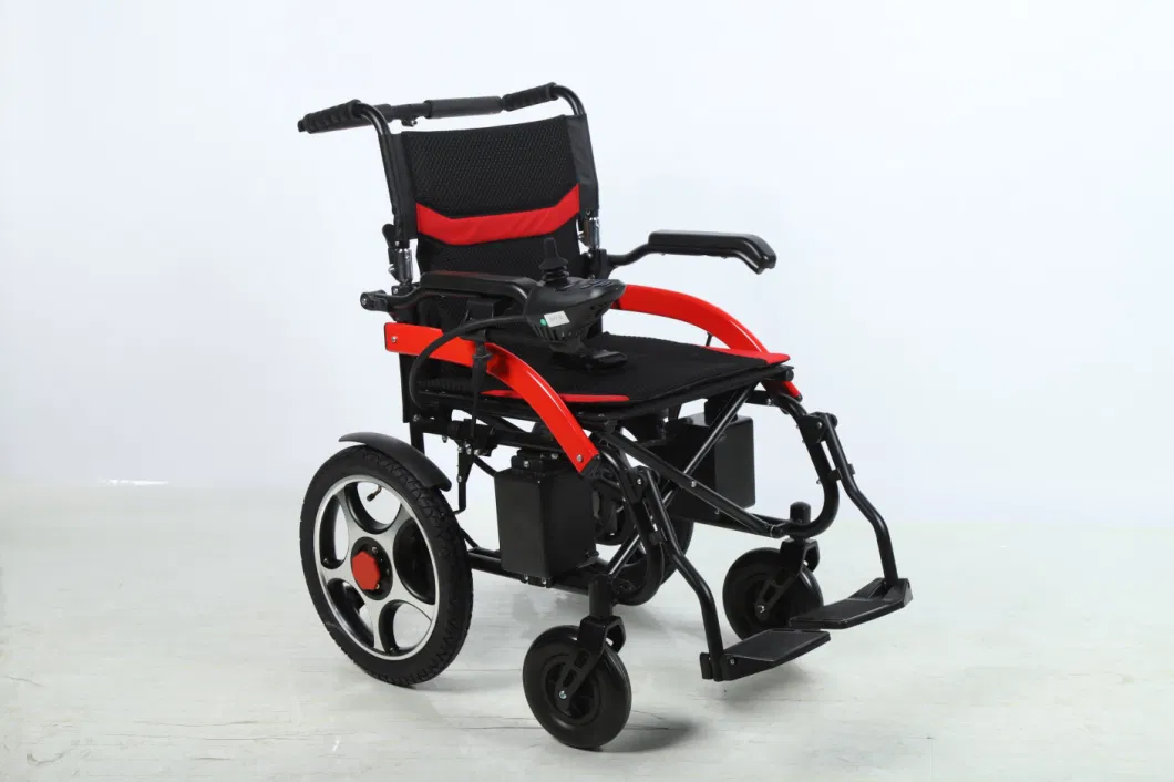 Rehabilitation Therapy Supplies Cheap Price Folding Electric Wheelchair and Mobility Scooter