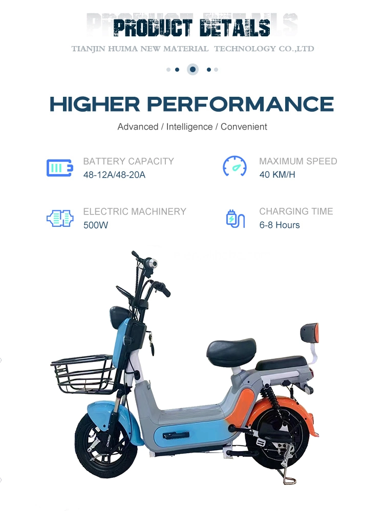 Tjhm-013r Chinese Ebike Sold Most Selling Product 14 Inch Wheel Size Electric City Bicycle Scooter E-Bike