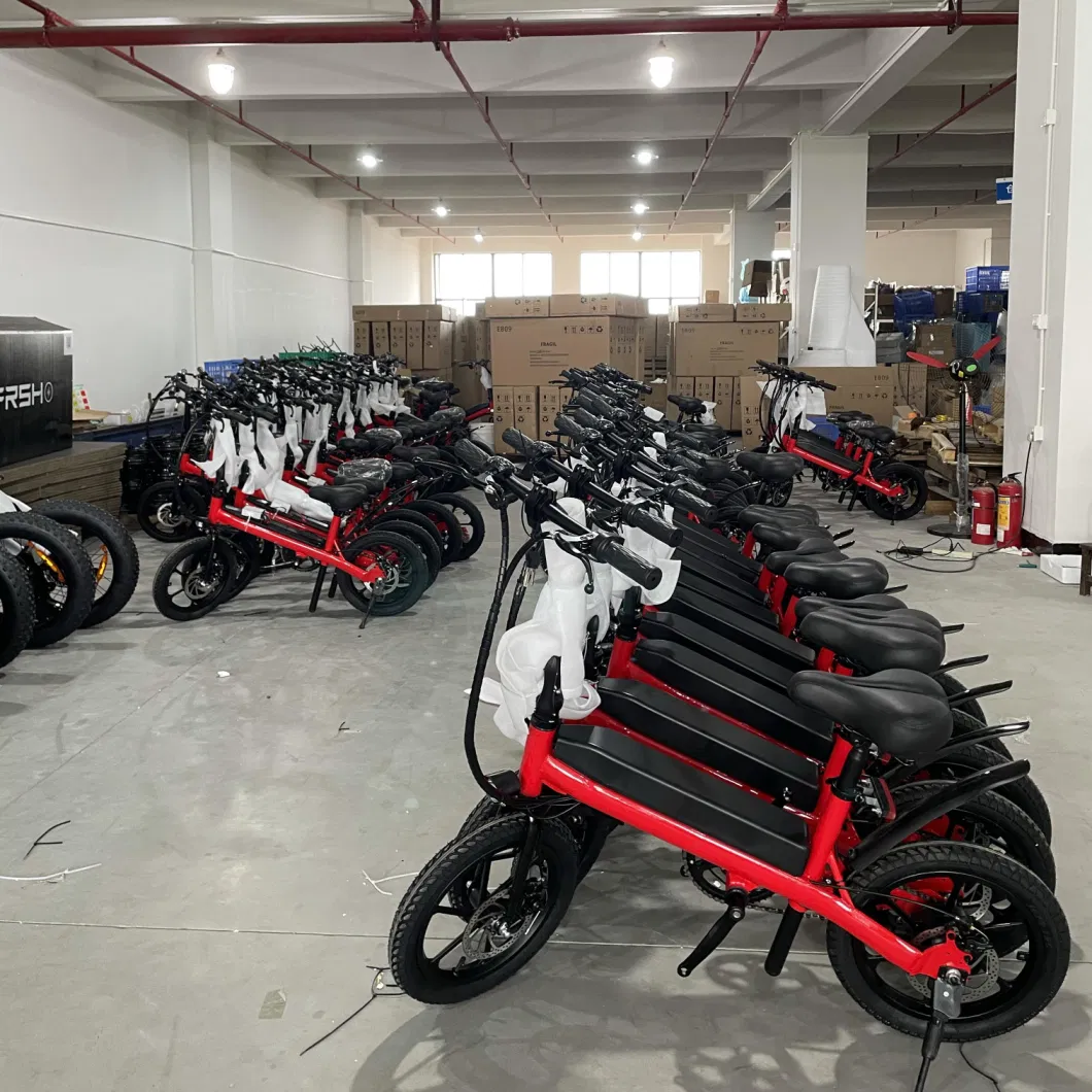 2023 China City Electric Folding Bikes 26*4.0 Hub Motor 750W Electric Bicycle