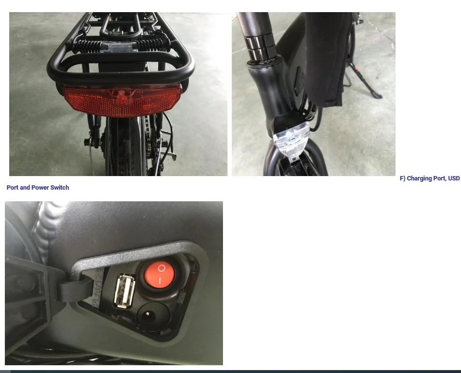 Jobo 20 Inch Folding Moped Mini Electric Bike (JB-TDN12Z)
