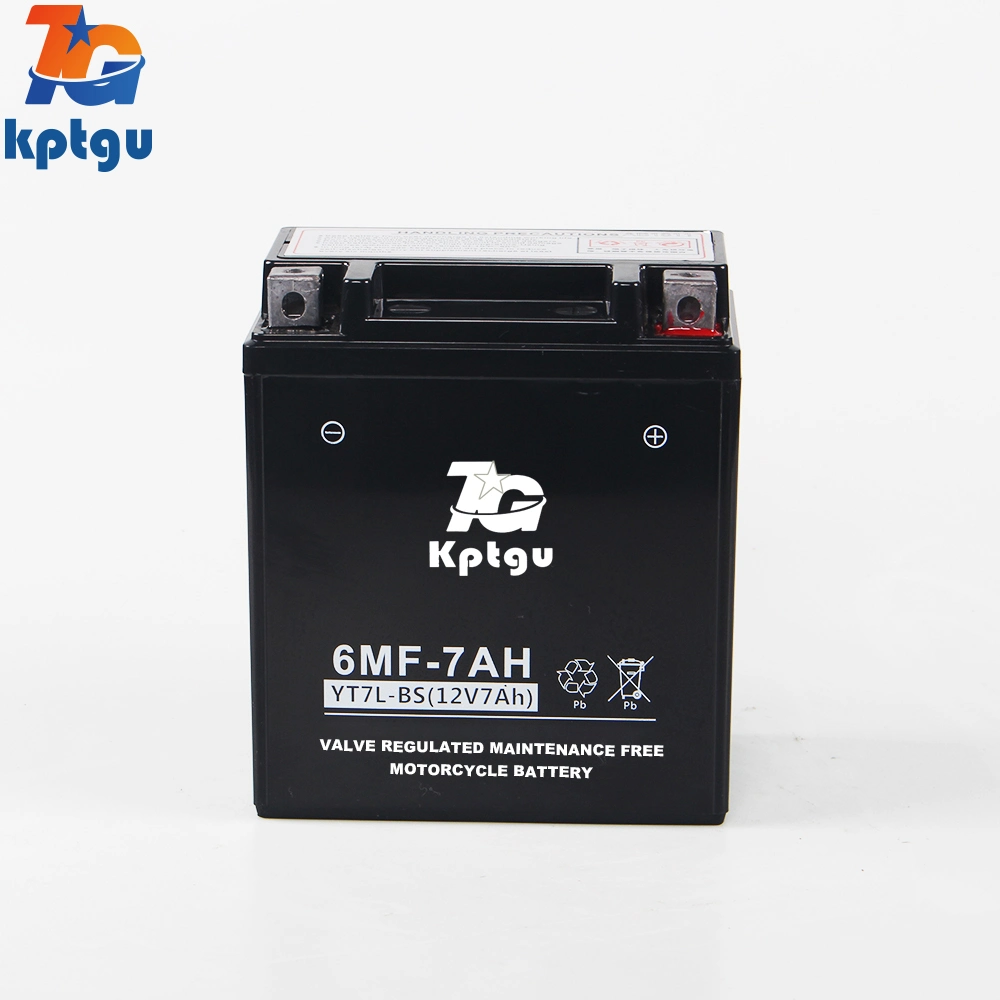 Motorcycle Batteries Spare Parts of Motorcycles 12V7ah Mf Battery