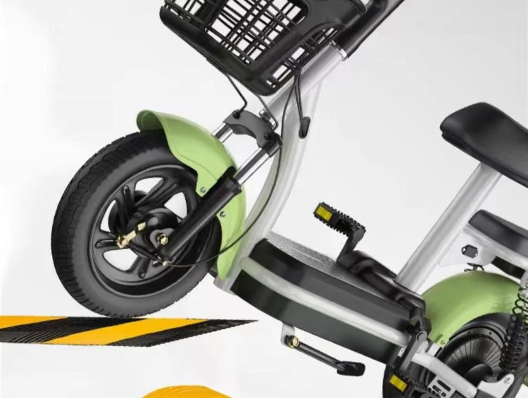 Electric Scooter with Rear Back Rest&amp; Rear Box Lead Acid Electric Three Wheels Motorcycle Scooter Bicycle Tricycle