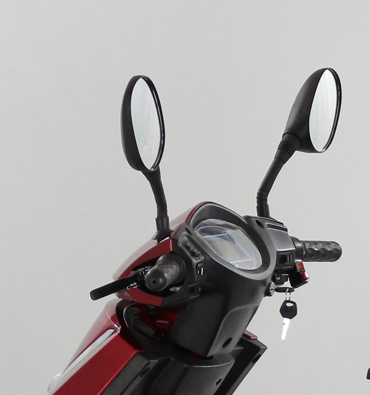 800W Four Wheel Electric Scooter E-Moped with Rear Basket (ES-028A)