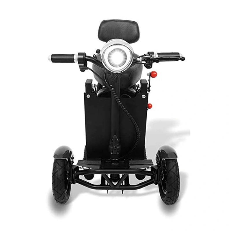 Medical Products 3 Wheel Daily 350W Brushless Motor Adult Folding Electric Motorcycle Luggage Scooter