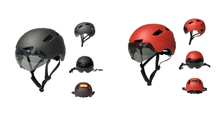 OEM/ODM Nta 8776 Electric Bike Helmet with Goggle for Adults