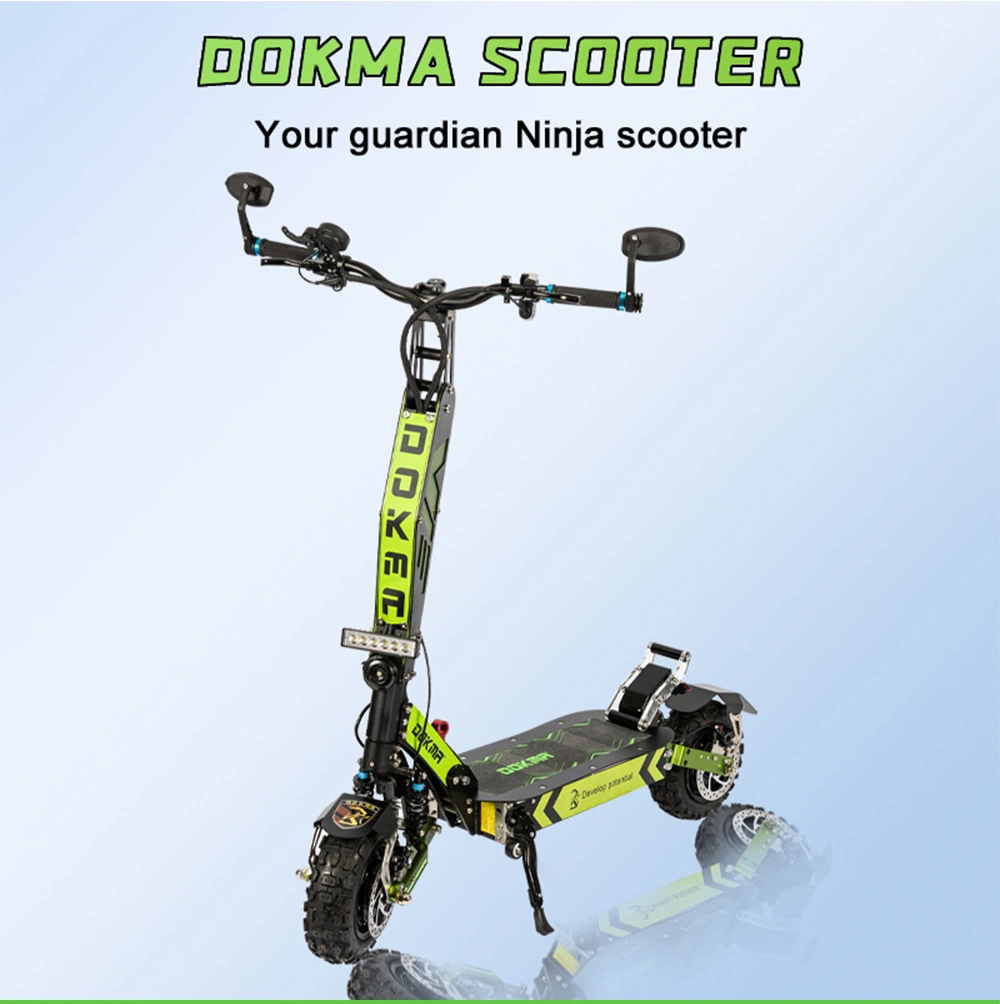 Dokma D-Ninja Electric Scooter Fast High Speed off Road Adult Electric Powerful Scooter