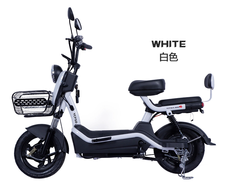 Luxury 350W 2 Wheel Electric Bike Scooter/Electric Moped with Pedals