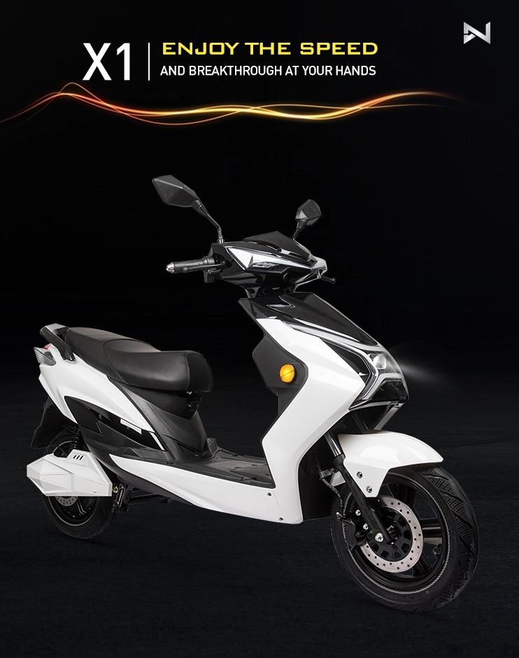 Hot Selling Electric Scooter/Motorcycle with 1500W Motor, LED Light, Seat Cover