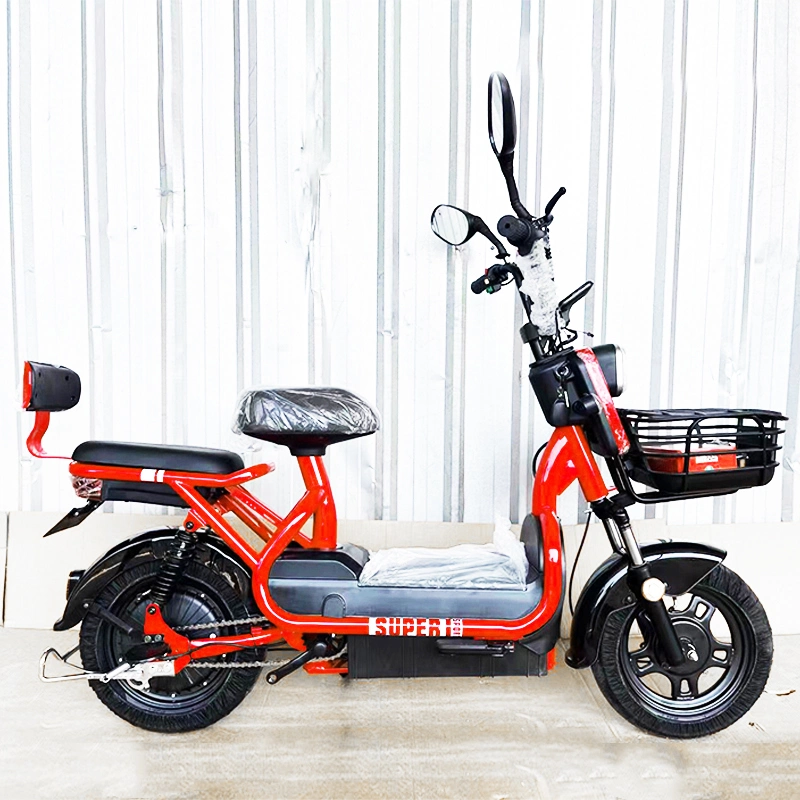 Luxury 350W 2 Wheel Electric Bike Scooter/Electric Moped Electric Bicycle City Bike with Pedals