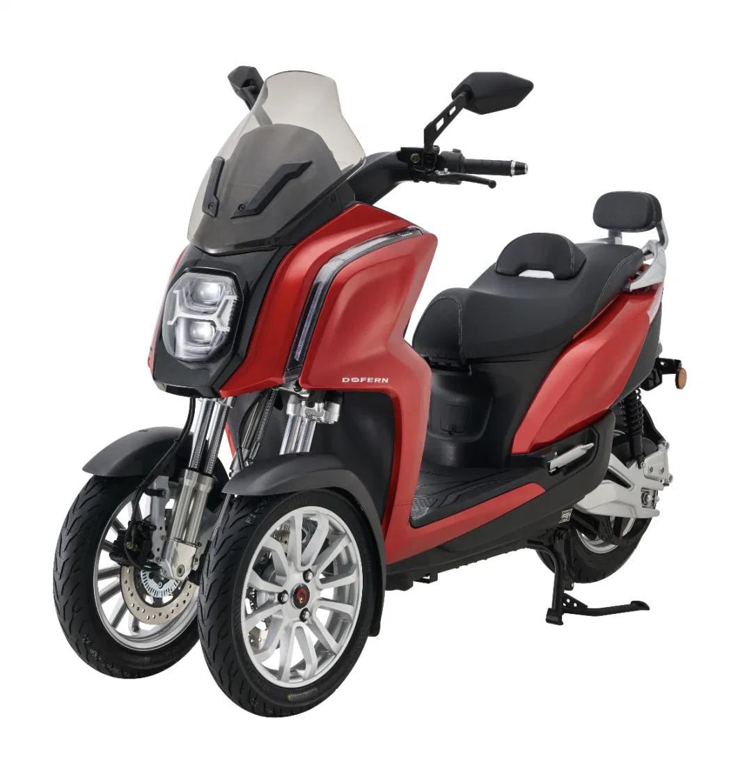 New Elderly Front Two Wheel Electric Vehicle Extreme Three-Wheeled Electric Motorcycle Adult