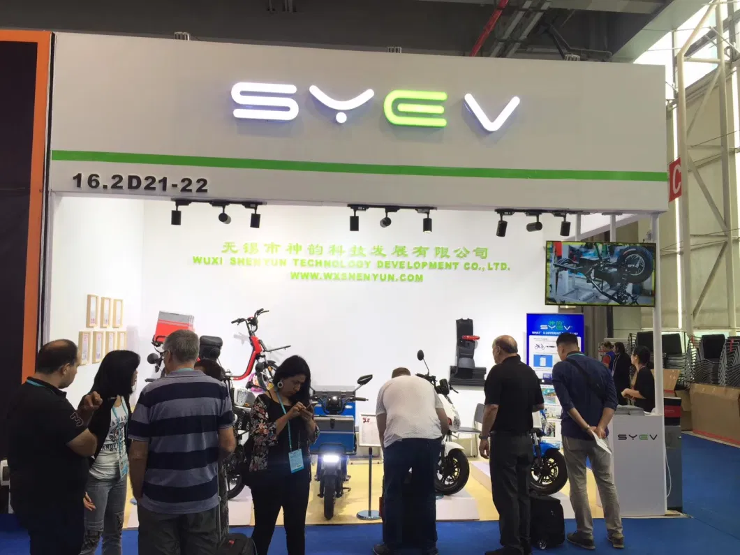 Syev Motorcycle Popular and Hot Sell High Performance 350W/500W/800W Electric Motorcycle Electric Scooter Electric Bike E-Bike Low Speed