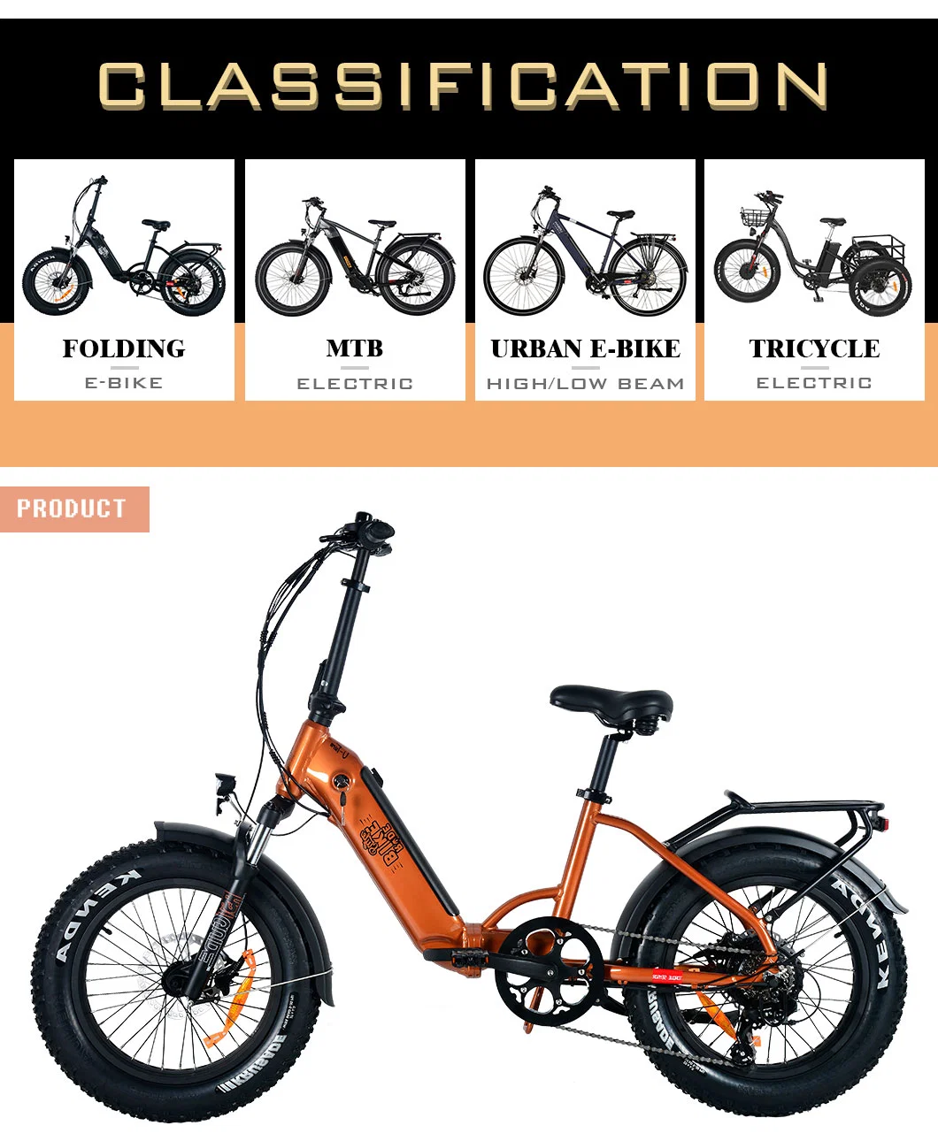 350W Aluminum Foldable Frame Electric Bicycle Folding Ebike for Women