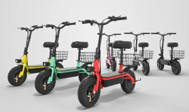 2023 OEM Cheap Folding Electric Bike Mobility Scooter Student Bicycle