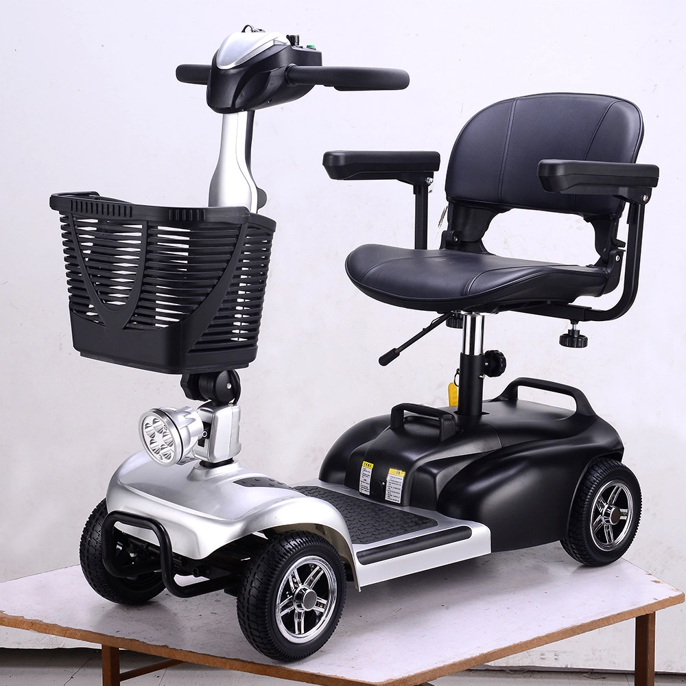 Four-Wheeled Low Speed Safety Easy Go Mobility Chair 4wheel Electric Scooter Electric Adult Quad Bikes Foldable Scooter