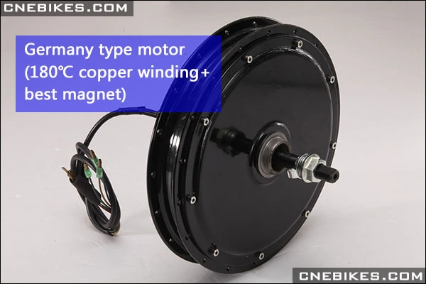 Cnebikes Manufacture 1000W DC 48V Brushless Wheel Motor for Electric Bike