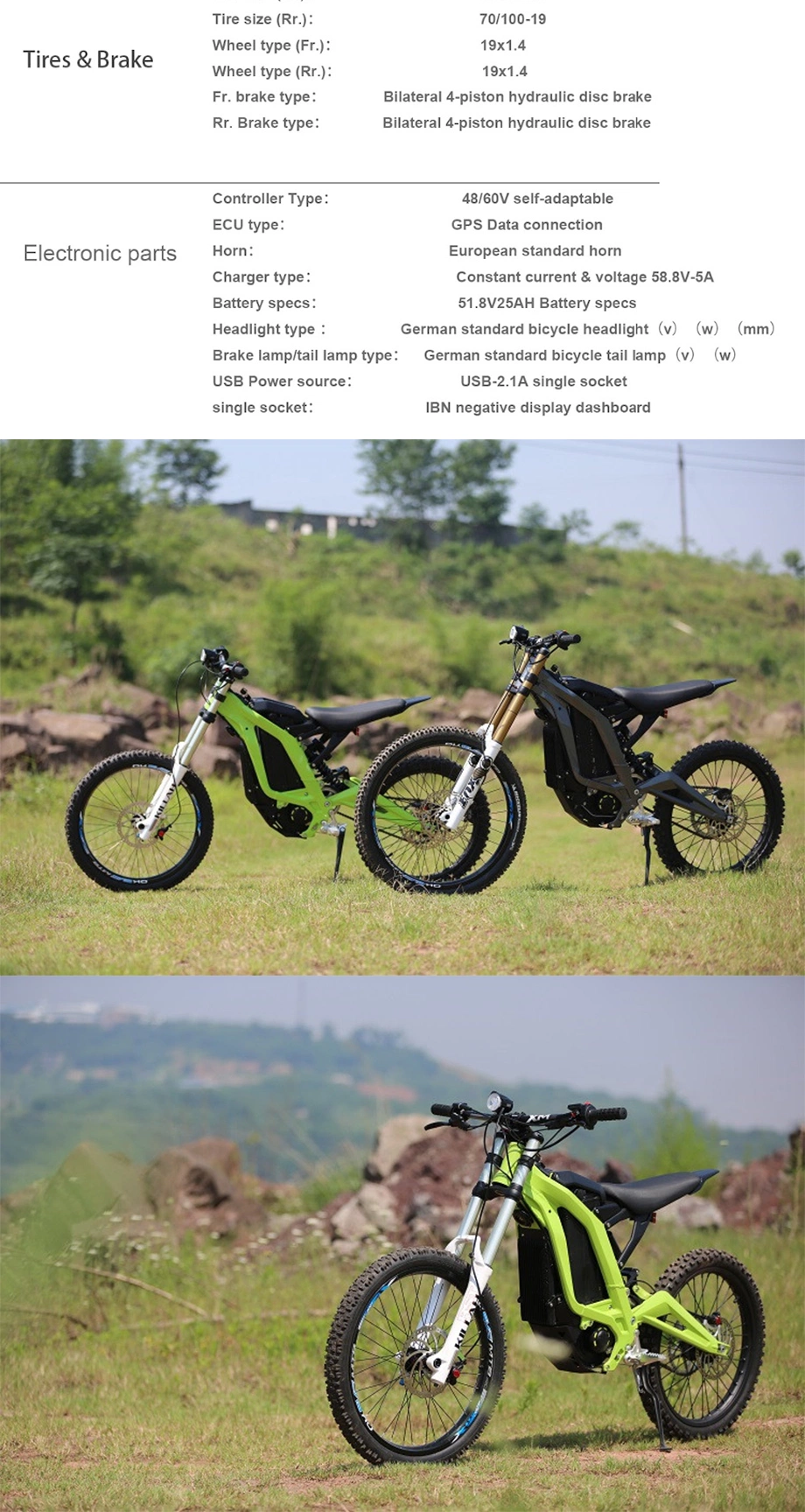 2023 Sur Ron Light Bee X Electric Pit Bike Pitbike Elettrica/Electrica Moto off Road Electric Motorcycle Motocross for Adult