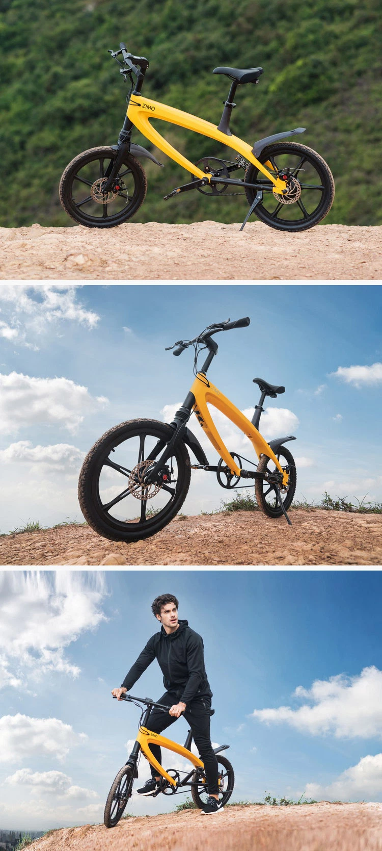 240W Off Road Mobility Vehicle Mini Electric Bicycle Bike