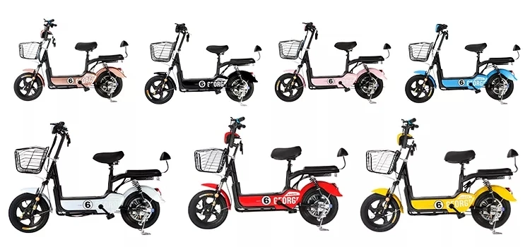 China Bicycle Factory Price 12inch 350W 48V Battery Scooter Electric Bicycle for Family