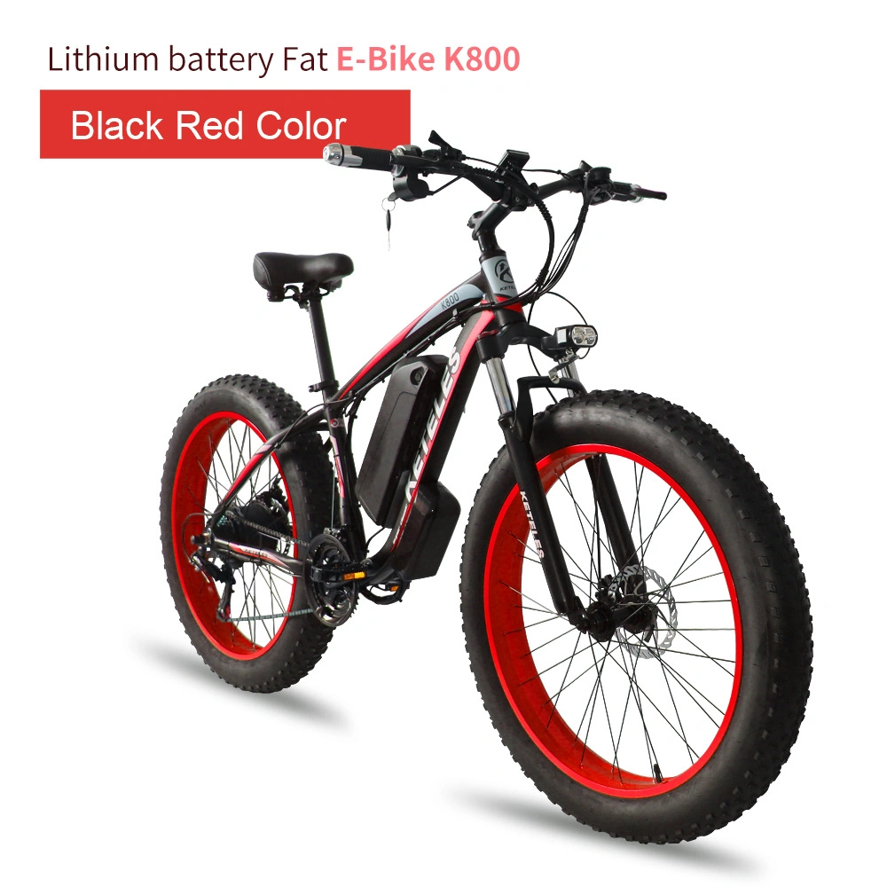 Electric Bike 36V 250W 48V 500W Fat Tire E-Scooter for Adult