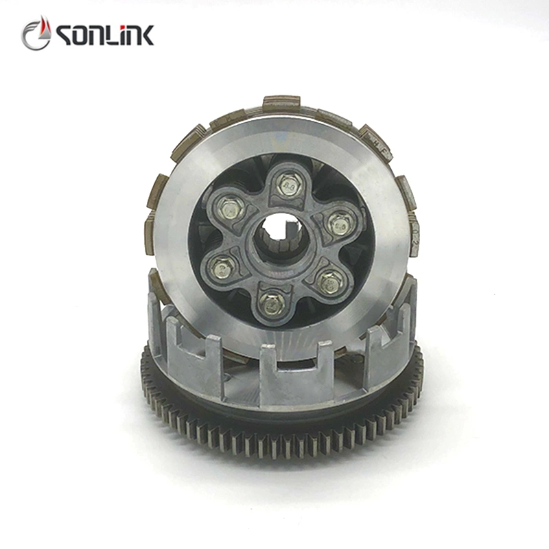 Motorcycle Clutch Housing Motorcycle Clutch Assembly for Gn125/150 Hondas