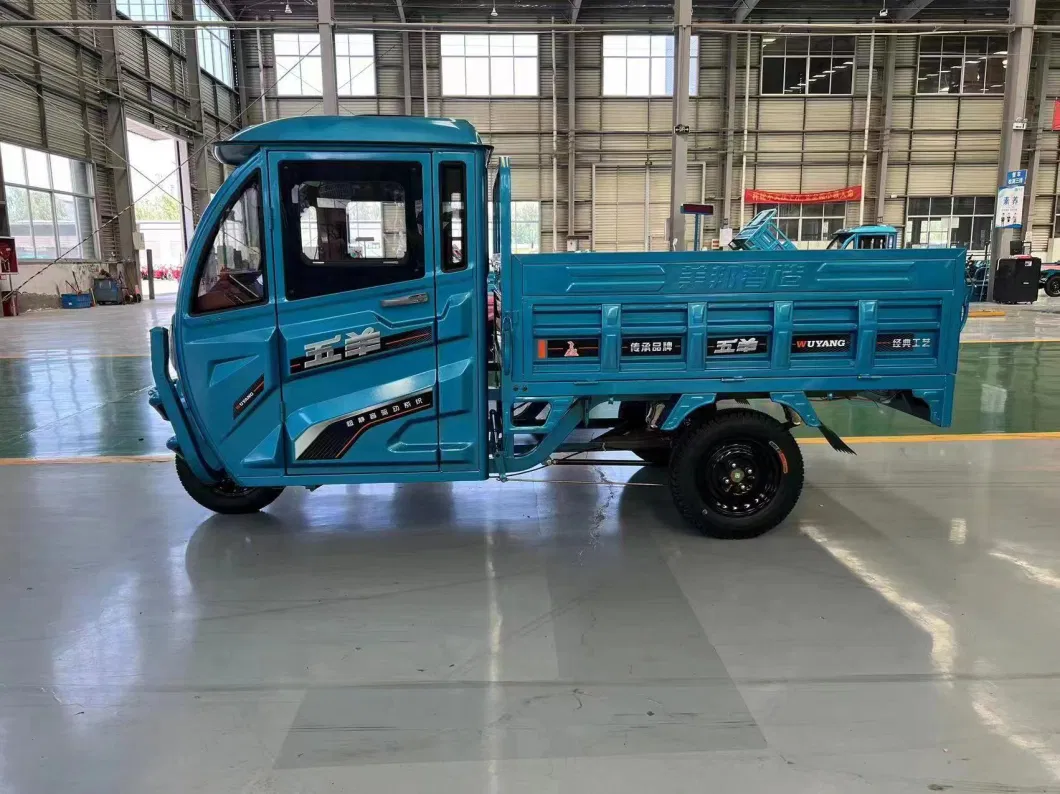 Powerful 1500W 60V Heavy Loading Electric Tricycle Motorized Rickshaw Truck for Sale