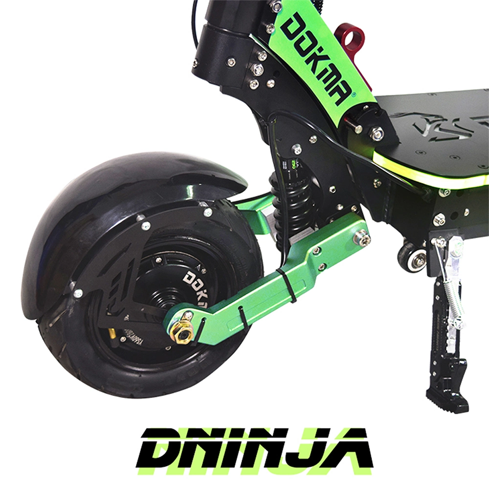 Dokma 72V 11 Inch 2wheel Scooter Dual Motor Fast Dninja Electric Scooter for Adult