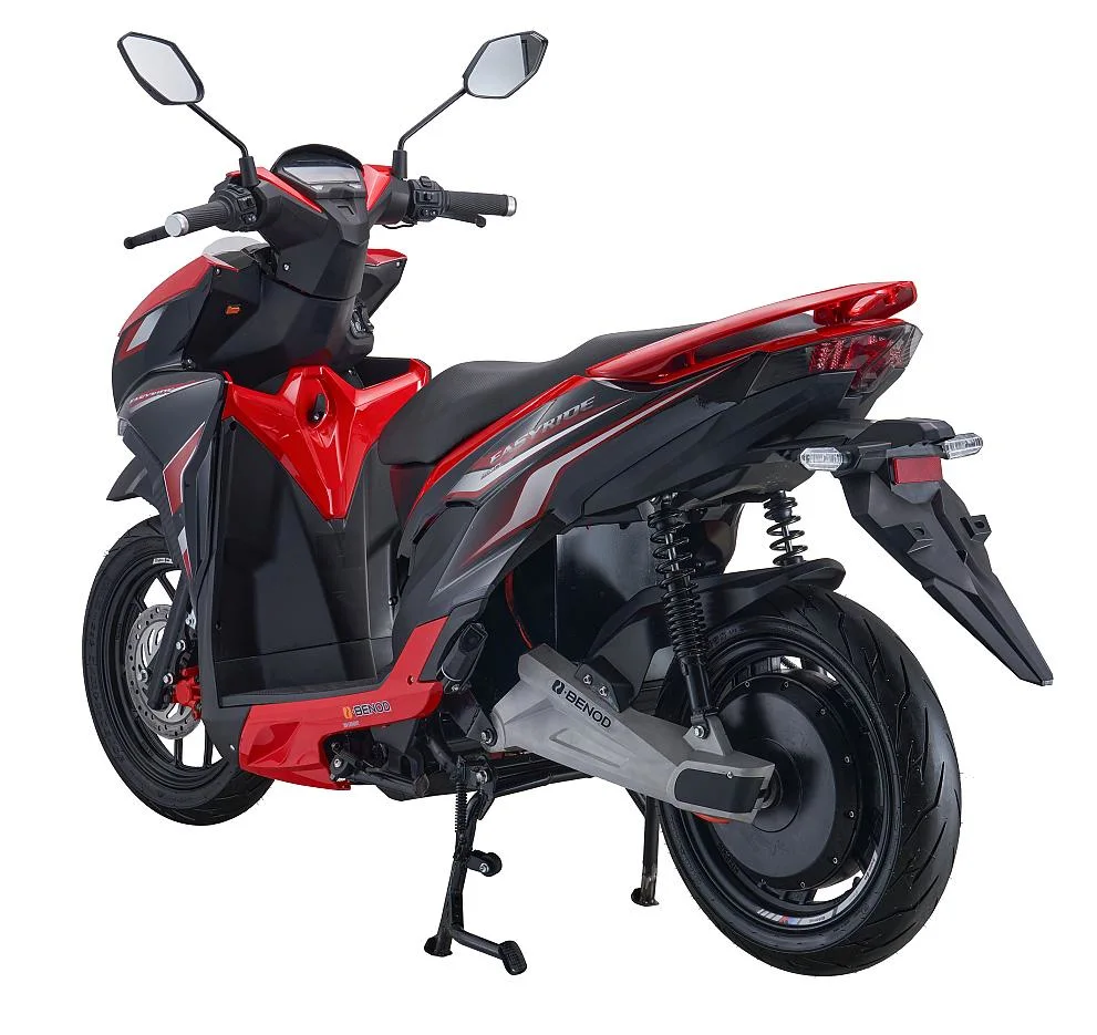 High Speed 13inch Tyre 3000W Electric Motorcycle