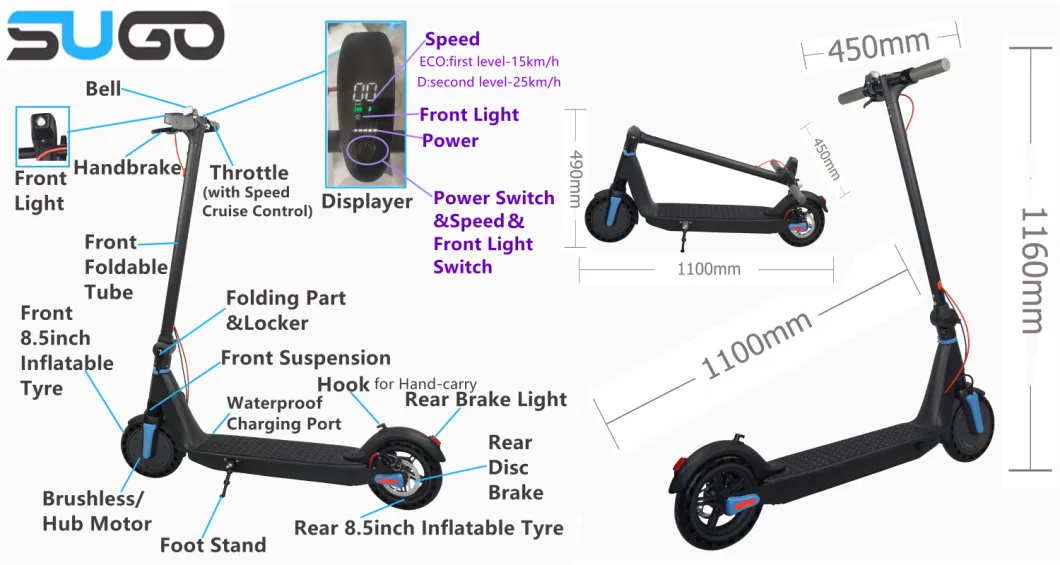 EU Market CE Approved Best Selling Scooter Electric Xiaomi M365 Adult Electric Scooter