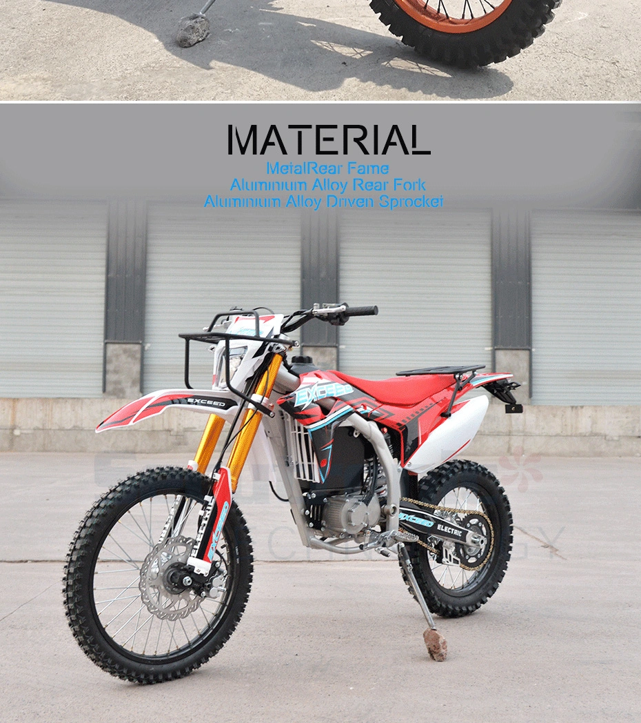 2023 E Pit Bike Pitbike Electrica Motocross Classic off Road Moto Electtrica off-Road Electric Motorcycle Adult for Sale