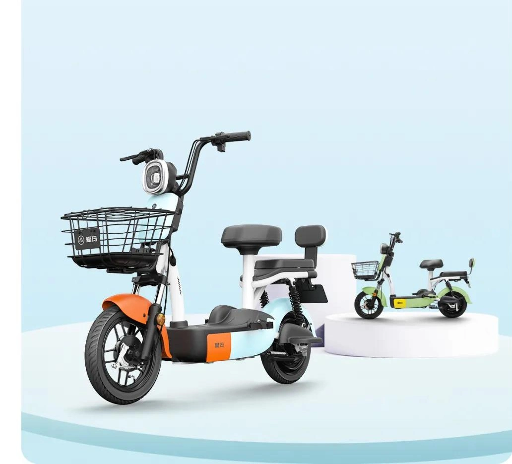 fashion electric bike scooter with beautiful colours with 48v battery