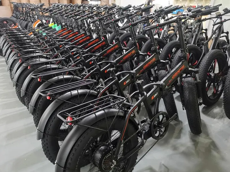 Fat Tyre Bike Ebike Bicycle 48V 500W Electric City Bike Warehouse in Us OEM Ebike Factory MTB