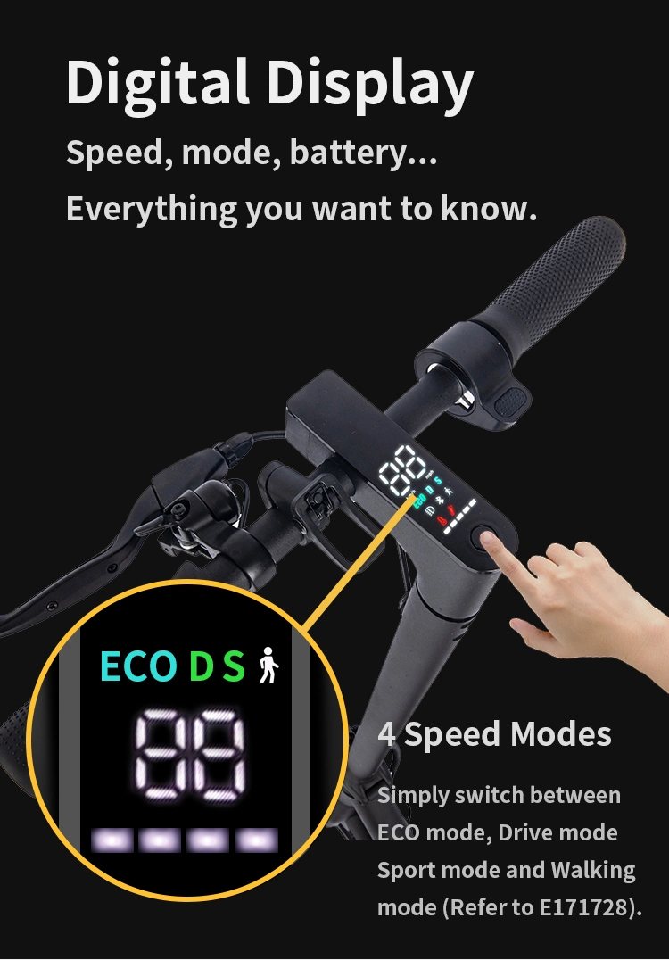 Electric Scooter Adult Self-Balancing Mobility Scooter 350W Lithium Battery Folding Electric Vehicle E Scooter