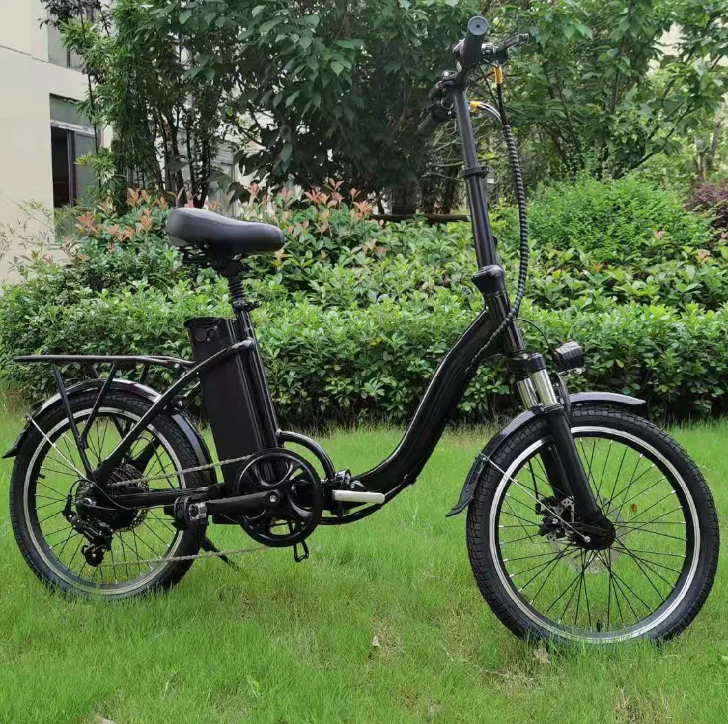 350W 20 Inch Foldable Electric Bike 48V 10ah Premium Battery Urban Ebike