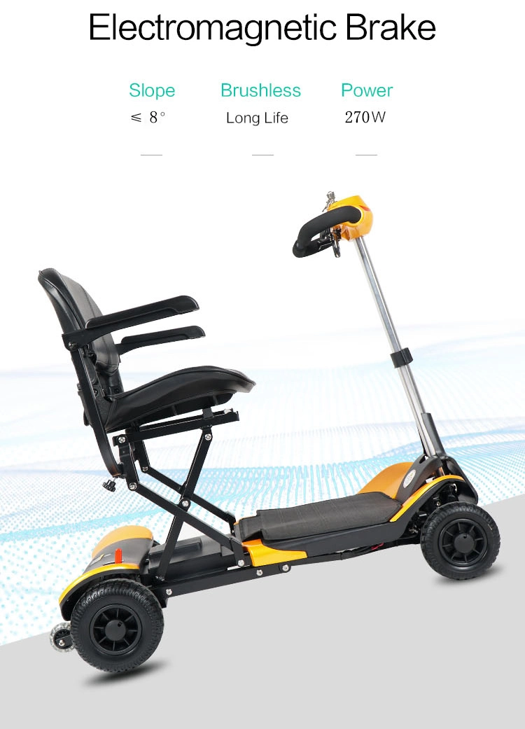 Factory Direct 4 Wheel Folding Low Price Adult Electric Mobility Scooter with CE FDA