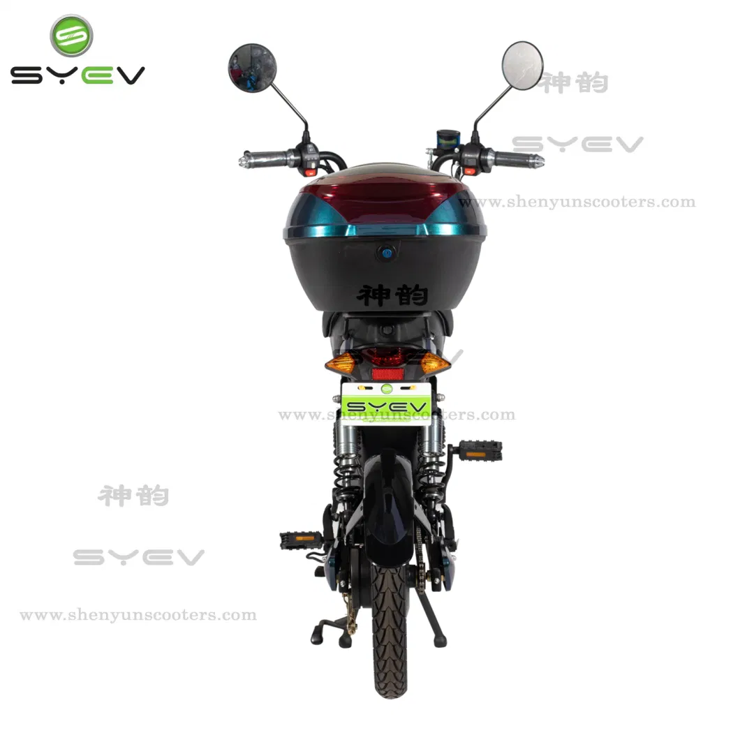 Shenyun CKD SKD 48V Adult Two 2 Wheel Electric Scooter E-Bike 350W/500W Wholesale Electric Lithium Motorcycle Moped Bike with Pedals