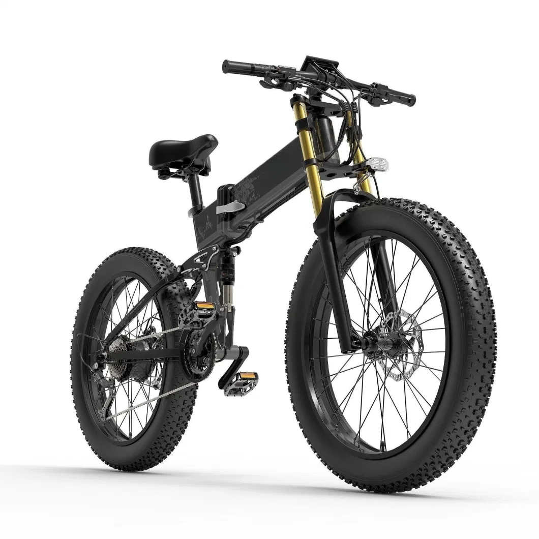 Electric Bike Lithium Battery - 26 Inch Fat Tire Mountain Bike Folding