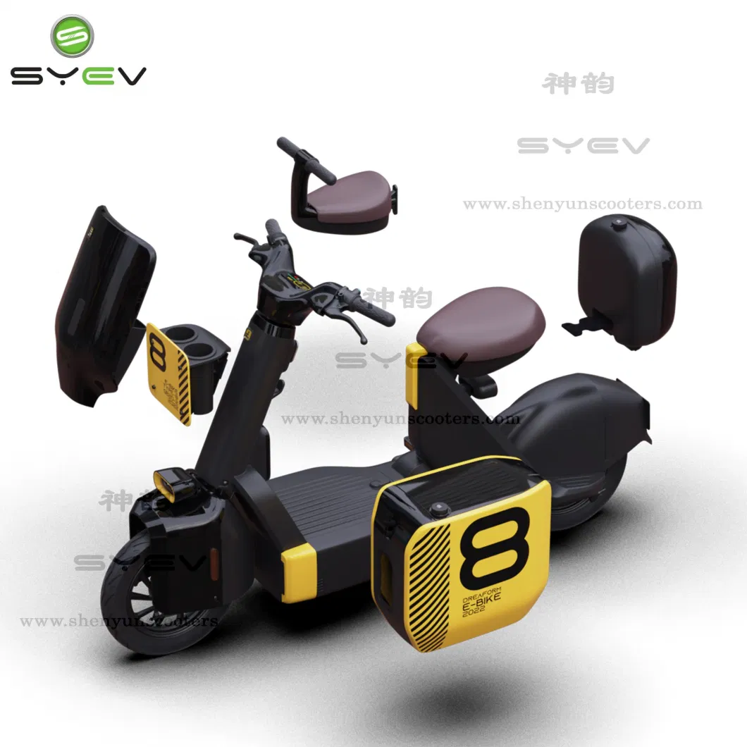 Syev Chinese Factory Price Lithium Rechargeable Battery Bicycle E Moped Electric Scooters for Adults