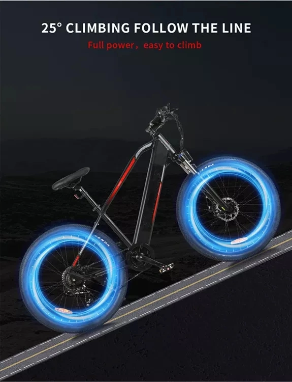 2000W 1000W 20 Inch Foldable Electric Bike for Adults Mountain Electric Bike