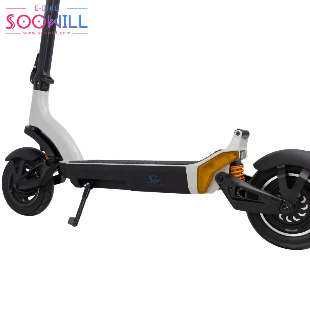 White Bike Bicycle Electric Dirt Bikes 48V 13.5ah (Chinese Lithium Battery/4500mAh) Electric Scooter