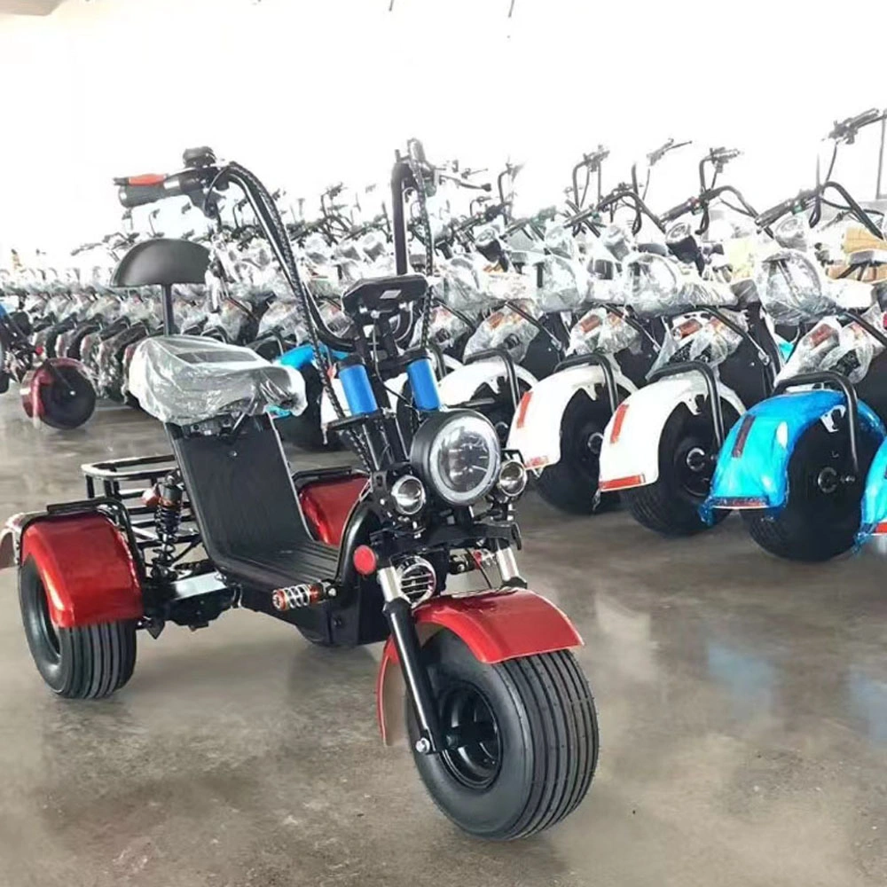 2000W 3 Wheel Electric Motorcycles Adult EEC Coc Three-Wheeled Electric Scooter