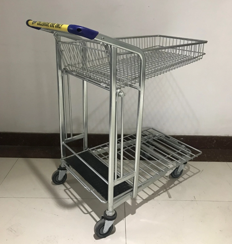 Shopping Trolleys for The Elderly Shopping Cart with Swivel Wheels Comfortable Shopping Trolly