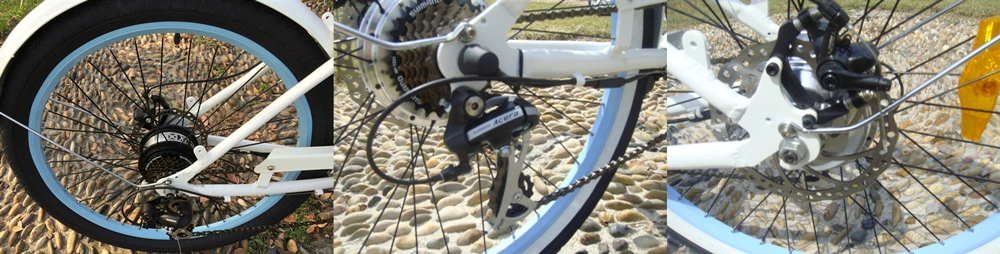 Ladies Cruiser City Bike 26/ Light Weight Bicycle Electric Bike