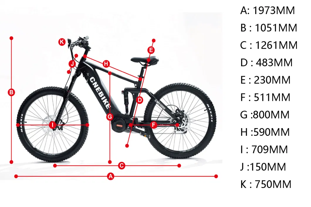 2023 Brand New 27.5inches Enduro E Bike Electric Bicycle 48V 20ah 1000W Motor Electric Mountain Dirt Bike