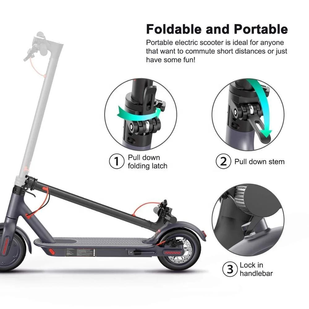 Electric Scooters Portable Scooter Folding 36V 250W 100kg M365 Scooter for Commuting