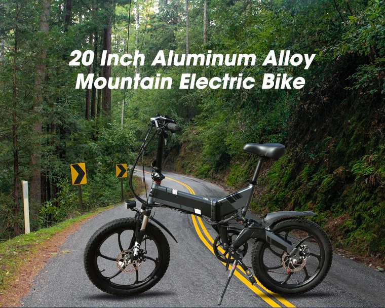 100-240V AC 10ah-28-35km Folding City Ebicycle Electric Adult Bicycle E Bike OEM