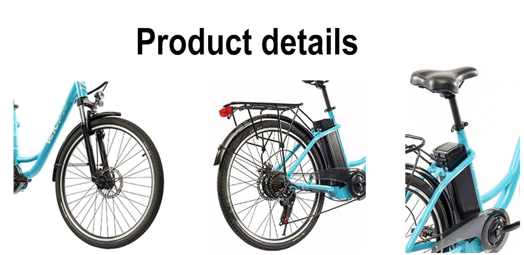 Good Quality 26 Inch Electric City Bike 350W Trekking Ebike